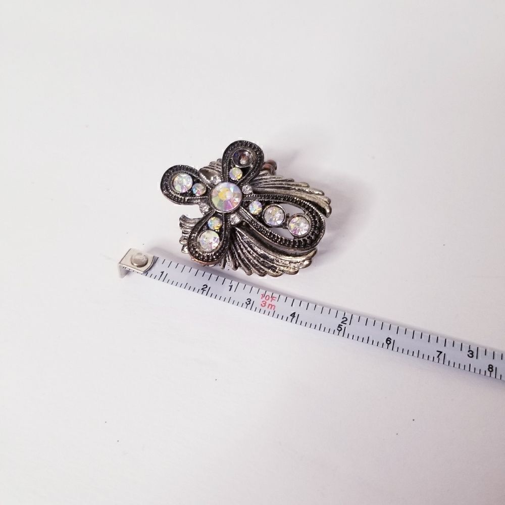 Silver Cross Chunky Statement Ringsbundle Lot - image 4